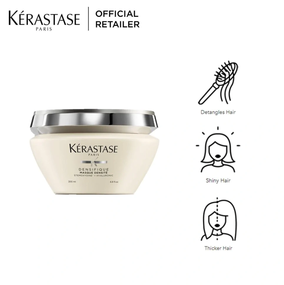 Kérastase Densifique Masque Densité Hajpakolás dúsító hatással 200ml képe 2